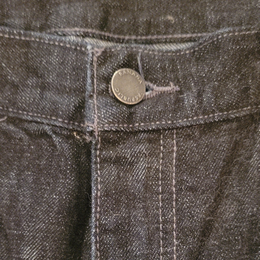 Men's Dark Blue Banana Republic 34 x 34 Jeans EUC - Picture 8 of 10